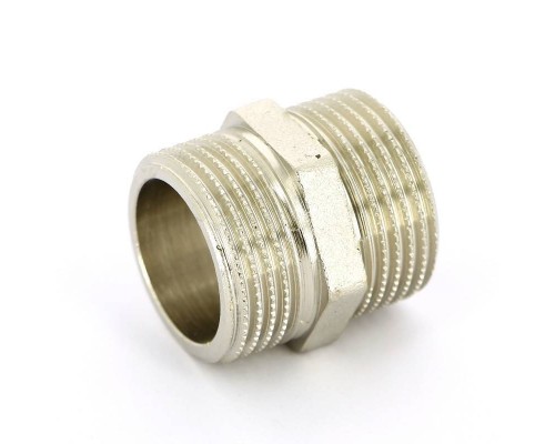 Ниппель НН никелированный TIEMME 1/2" Ниппель НН никелированный TIEMME 1/2"