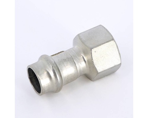 Муфта В-пресс IBP 15 x 1/2" нерж.сталь Муфта В-пресс IBP 15 x 1/2" нерж.сталь