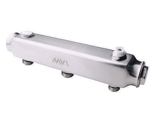 Коллектор из нержавеющей стали MVI, м\ц 100мм, 1"x1/2", 7 выходов Коллектор из нержавеющей стали MVI, м\ц 100мм, 1"x1/2", 7 выходов