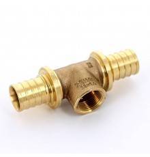 Тройник В надвижной бронза REHAU 32x3/4"x32