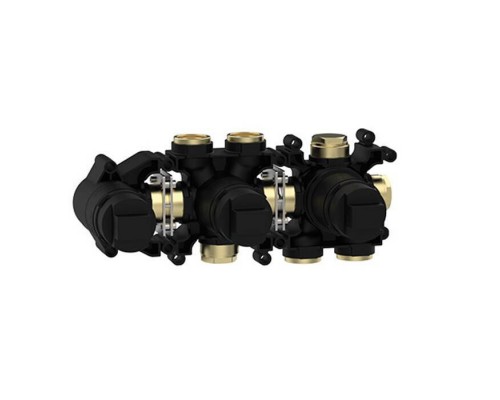 Внутренняя часть, Almar, Water Control Modular, однорычажного смесителя с переключателем на 3 положения, горизонтальный модуль для душа