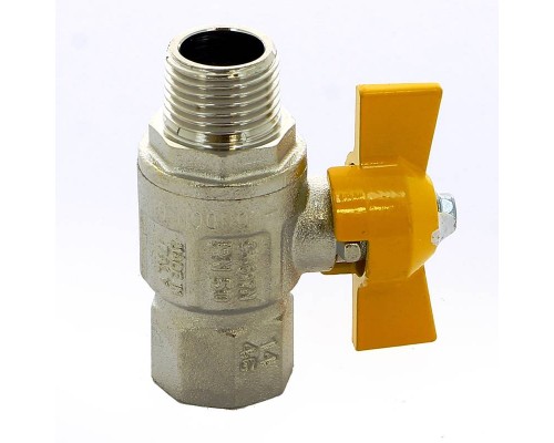 Кран шаровой для газа НВ LONDON бабочка ITAP 1/2"