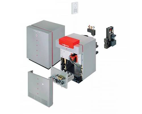 Котел газовый напольный Viessmann Vitogas 100-F одноконтурный с открытой камерой сгорания 48 кВт тип KC4B Котел газовый напольный Viessmann Vitogas 100-F одноконтурный с открытой камерой сгорания 48 кВт тип KC4B