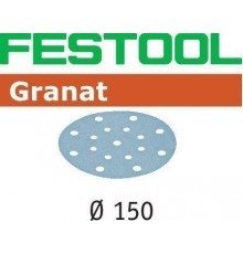 Шлифовальная бумага FESTOOL Granat STF D150/16 P40 GR 1X (496975/1)