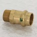 Муфта пресс-Н бронза Sanpress VIEGA 15x3/8"