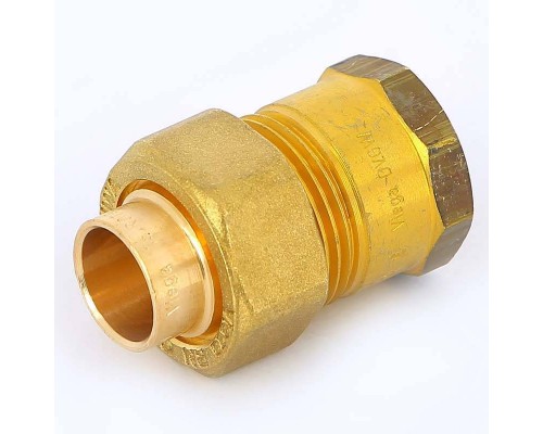 Разъемное соединение пайка-В с коническим уплотнением VIEGA 15х3/4"