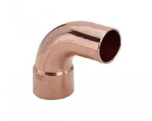 Отвод удлинённый НВ 90град DN18 медь