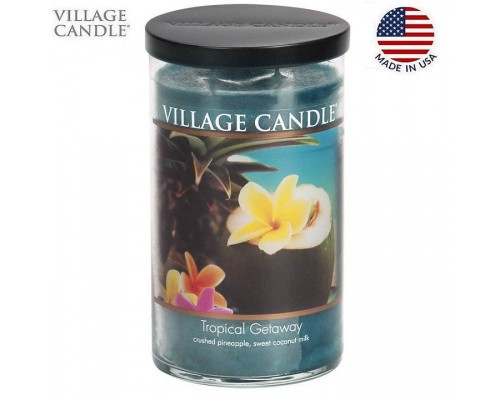 Декоративная свеча Village Candle Тропический остров (538 грамм)