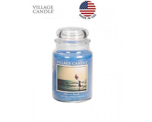Декоративная свеча Village Candle Летний бриз (602 грамма) Декоративная свеча Village Candle Летний бриз (602 грамма)