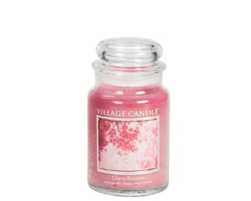 Декоративная свеча Village Candle Цветущая вишня (602 грамма)