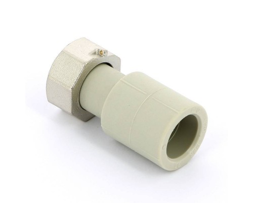 Муфта сварка-В с накидной гайкой FV-PLAST 20х3/4" пломбируемая Муфта сварка-В с накидной гайкой FV-PLAST 20х3/4" пломбируемая