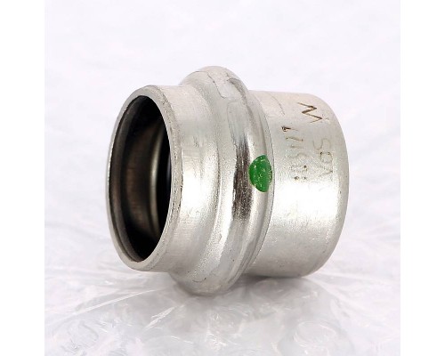 Заглушка пресс нержавеющая сталь Sanpress Inox VIEGA 22