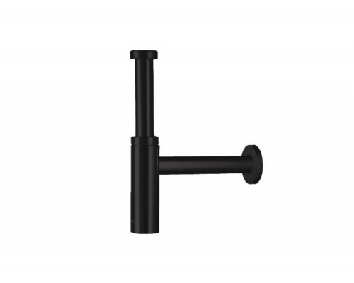 Сифон, Hansgrohe, Flowstar S, для раковины, бутылочный, 1 1/4, цвет-черный матовый