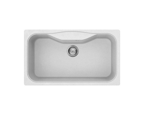 Omoikiri Maru 86-WH Кухонная мойка Tetogranit 86x50 см, цвет: белый 4993165