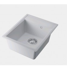 Мойка, Omoikiri, Daisen, шгв 420-510-215, отверстия для смесителя-отсутствуют, цвет-белый