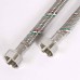 Гибкая подводка для воды UNI-FITT DN 8 ВВ 1/2" 120 см оплетка из нержавеющей стали