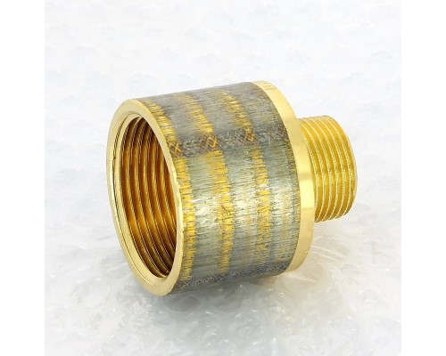 Переходник круглый НВ Viega 3/4"х1"1/4 бронза Переходник круглый НВ Viega 3/4"х1"1/4 бронза