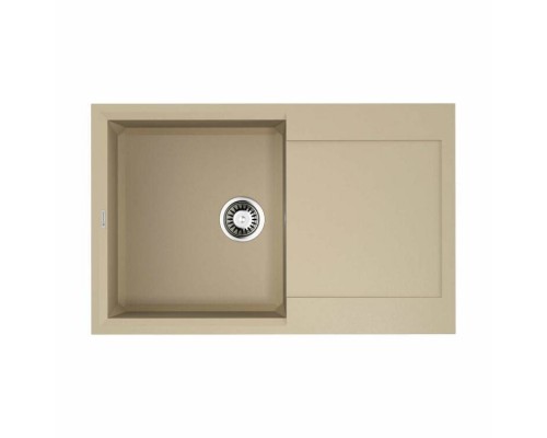 Мойка, OMOIKIRI, Sakaime, шгв 790-500-240, отверстия для смесителя-6 промаркированных, цвет-шампань