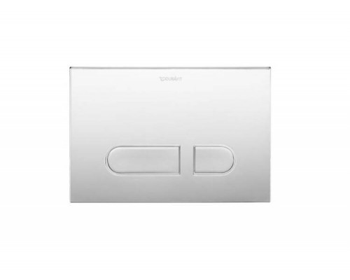 Клавиша смыва, Duravit, DuraSystem, для унитаза, шгв 217-10-146.5, цвет-хром глянцевый