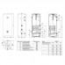 Комплект Baxi бойлер напольный INDIRECT F 100 + отел настенный ZENA MS 24 FF 24 кВт одноконтур закрытый