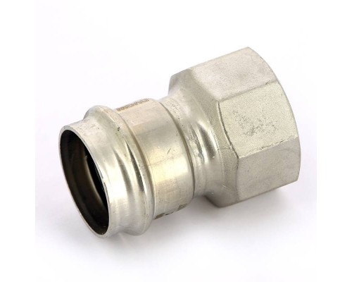 Муфта В-пресс IBP 35 x 1 1/4" нерж.сталь Муфта В-пресс IBP 35 x 1 1/4" нерж.сталь