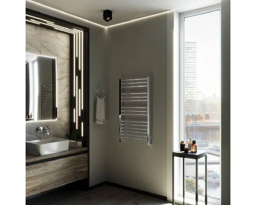 Полотенцесушитель Grota CLASSIC 530х900NP EL электрический, без тэна, хром