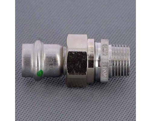 Муфта пресс-Н нержавеющая сталь Sanpress Inox VIEGA 15х1/2" Муфта пресс-Н нержавеющая сталь Sanpress Inox VIEGA 15х1/2"
