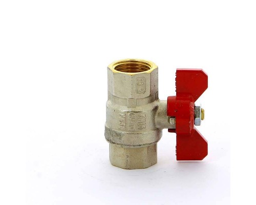 Кран шаровой ВВ SCIROCCO бабочка TIEMME 1/2"