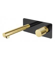 Boheme Stick Смеситель из стены, цвет: Black Touch Gold 125-BG.2