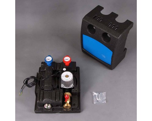 Насосный модуль PAS25 WATTS Ind KH с насосом Wilo RS 25/6-3 кранами до и после насоса высокотемпературный