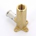 Водорозетка пресс удлиненная HENCO 16x1/2"