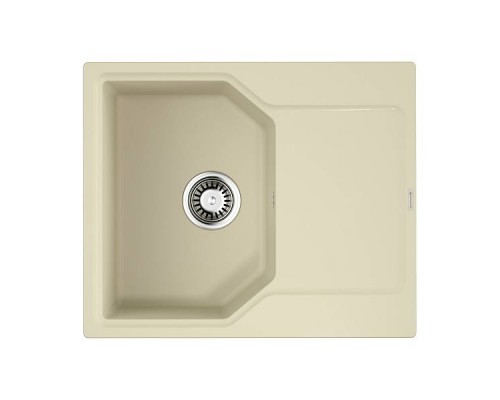 Omoikiri Yonaka 61-BE Кухонная мойка Artgranit 61,5x51 см, цвет: ваниль 4993632