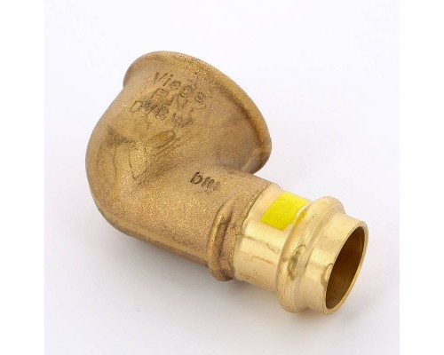 Угол пресс-В бронза Profipress G VIEGA 22х1"