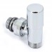 Вентиль обратный Carlo Poletti New-Smart угловой НН 1/2" х М24 х 19 хромированный