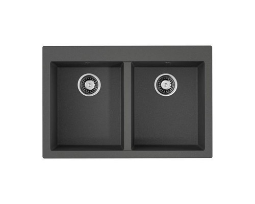 Omoikiri Bosen 80-2-PL Кухонная мойка Tetogranit 80x53 см, цвет: платина 4993843