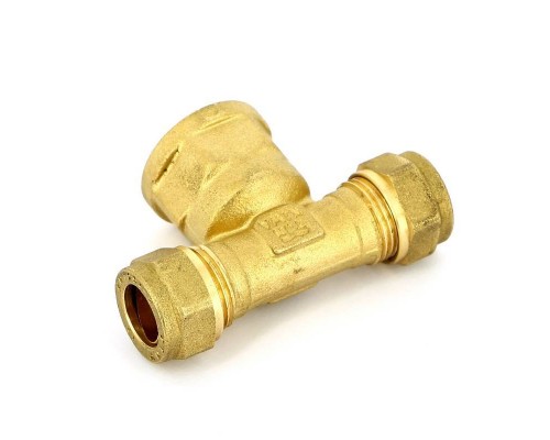 Тройник обжим-В TIEMME 12х1/2"х12