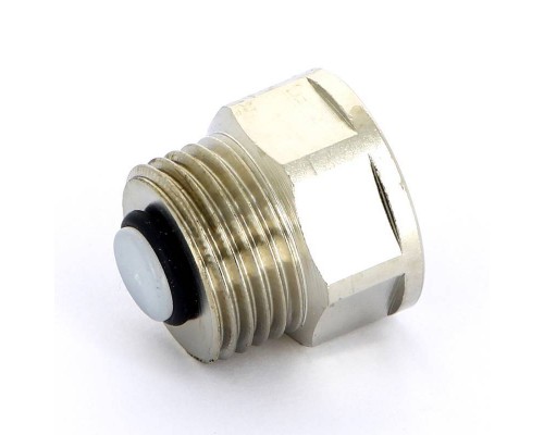 Отсечной клапан UNI-FITT 1/2" никелированный