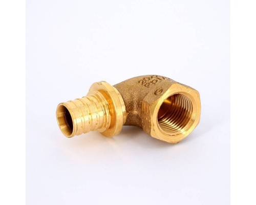 Угол надвижной В бронзовый REHAU 20х1/2"