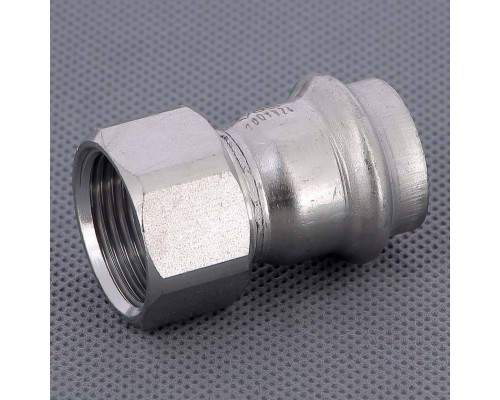Муфта пресс-В нержавеющая сталь Sanpress Inox VIEGA 22х3/4" Муфта пресс-В нержавеющая сталь Sanpress Inox VIEGA 22х3/4"