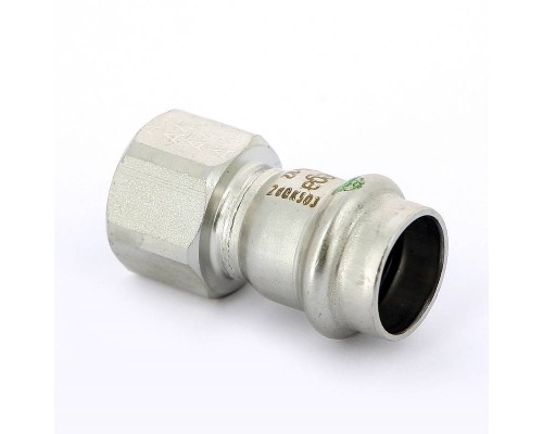 Муфта пресс-В нержавеющая сталь Sanpress Inox VIEGA 18х1/2