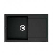 Omoikiri Sakaime 79-BL Кухонная мойка Tetogranit 79x50 см, цвет: черный 4993276