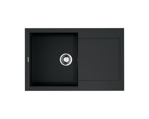 Omoikiri Sakaime 79-BL Кухонная мойка Tetogranit 79x50 см, цвет: черный 4993276