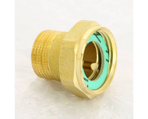 Соединение с накидной гайкой НВ Uni-Fitt 3/4" x 1" с плоской прокладкой Соединение с накидной гайкой НВ Uni-Fitt 3/4" x 1" с плоской прокладкой