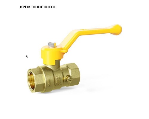 Кран шаровой Pride ВВ 1/2 44.15.В-В.М.Р для манометра GAS латунь рычаг