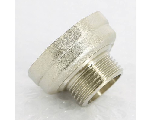 Переходник НВ никелированный UNI-FITT 1" x 1 1/2" Переходник НВ никелированный UNI-FITT 1" x 1 1/2"