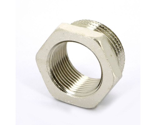 Футорка НВ никелированная TIEMME 1"x3/4"