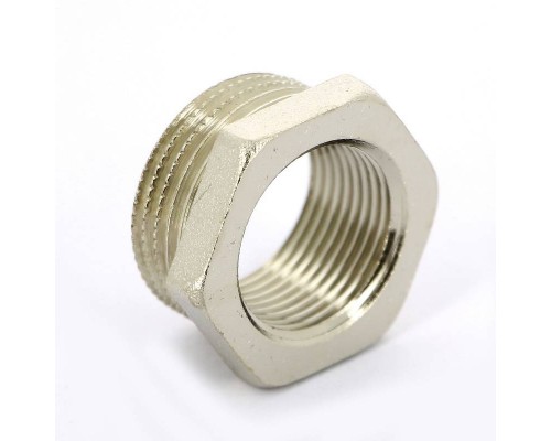 Футорка НВ никелированная TIEMME 1"x3/4"