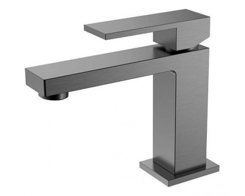 Boheme Qubic Смеситель для раковины, на 1 отв., цвет: gun metal 471-GM Boheme Qubic Смеситель для раковины, на 1 отв., цвет: gun metal 471-GM