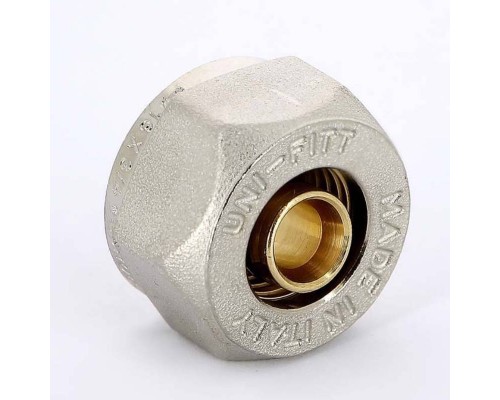 Соединитель обжим-В Uni-Fitt 16 (2.2) х 3/4" EK, для полиэтиленовых труб Соединитель обжим-В Uni-Fitt 16 (2.2) х 3/4" EK, для полиэтиленовых труб