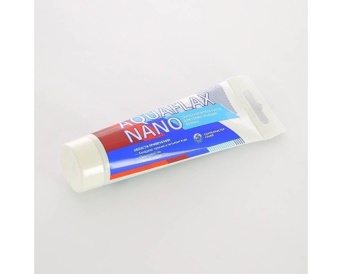 Паста-герметик Сантехмастер AquaflaxNano для льна 80 г